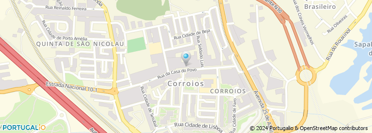 Mapa de Táxis Godinho & Rosado, Lda