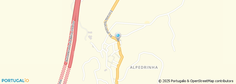 Mapa de Teatro Clube Alpedrinha