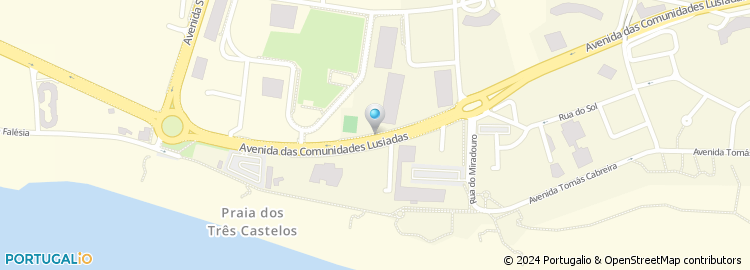 Mapa de Tecla - Formação Profissional, Portimão