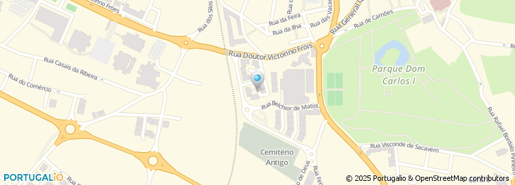 Mapa de Telepizza, Caldas da Rainha