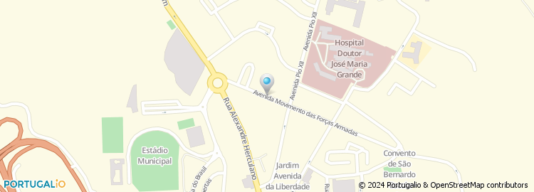 Mapa de Telepizza, Portalegre