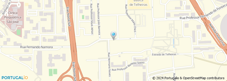 Mapa de Telepizza, Telheiras