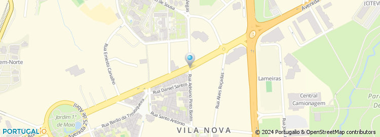 Mapa de Telepizza, Vila Nova de Famalicão