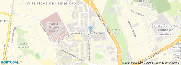 Mapa de Teles Silva & Teles - Soc. de Mediação Imobiliária, Lda