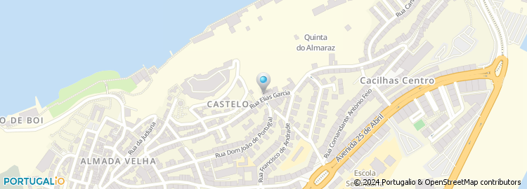 Mapa de Teresa Oliveira Dantas - Cabeleireiro Unisexo, Unipessoal Lda