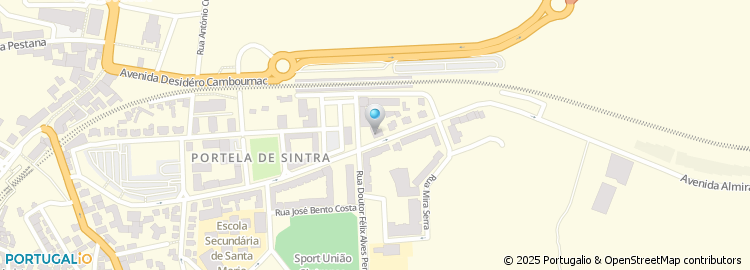 Mapa de Teresa Tavares - Academia de Dança e Artes, Sociedade Unipessoal Lda