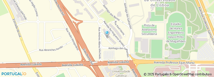 Mapa de Tesoura Universal, Cabeleireiro Masculino Lda