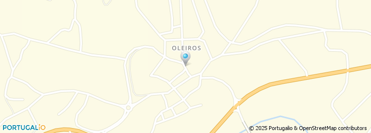 Mapa de Tesouraria de Finanças de Oleiros