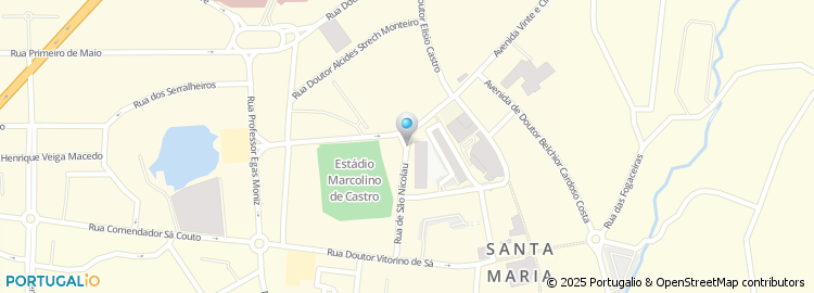 Mapa de Tesouraria de Finanças de Santa Maria da Feira 1