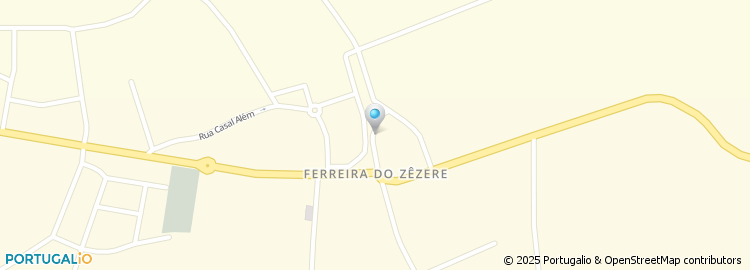 Mapa de Têxtilar, Ferreira do Zêzere