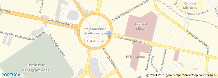Mapa de The Body Shop Portugal