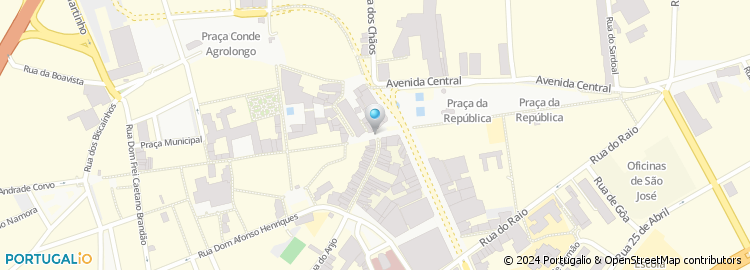 Mapa de The Phone House, Braga