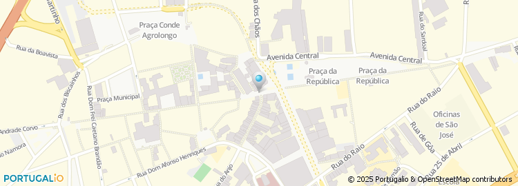 Mapa de The Phone House, Braga