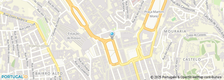 Mapa de The Phone House, Rossio