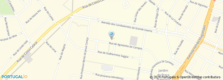 Mapa de Tiago Aguilar Veloso, Unipessoal Lda