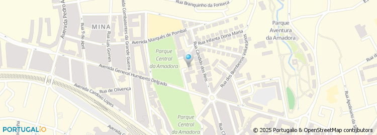 Mapa de Tiago & Ana - Aluminios, Lda