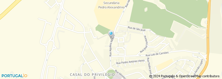 Mapa de Tiago Antunes - Serviços Médicos, Lda