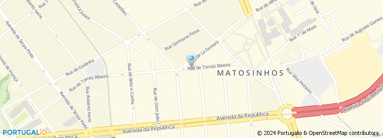 Mapa de Tiago Martins, Unipessoal Lda