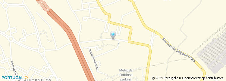 Mapa de Tiago Moreira Portela, Unipessoal Lda