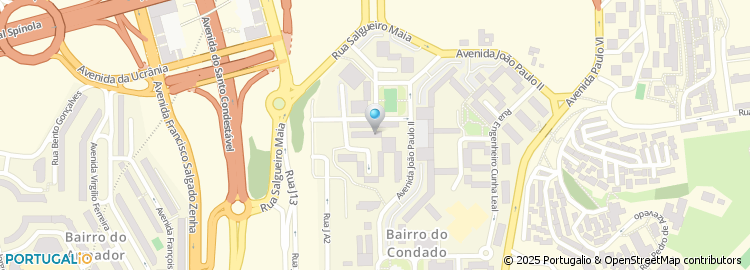 Mapa de Tiago Nunes - Unipessoal Lda