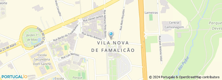 Mapa de Tiago Ribeiro Oliveira, Unipessoal Lda
