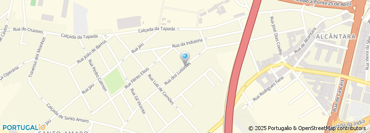 Mapa de Tinturaria Primeiro de Maio, Lda