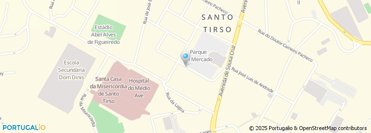 Mapa de Tipografia Central Tirsense, Lda