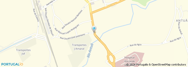 Mapa de Tja - Transportes J. Amaral, SA