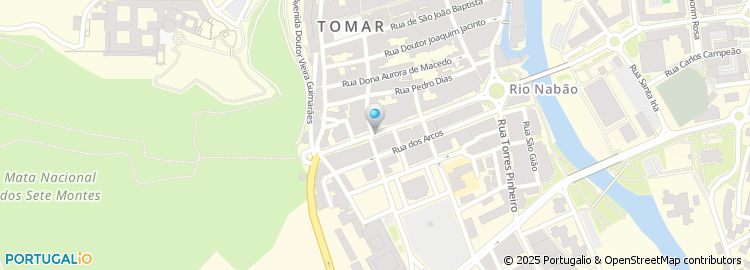 Mapa de Tomar Parque