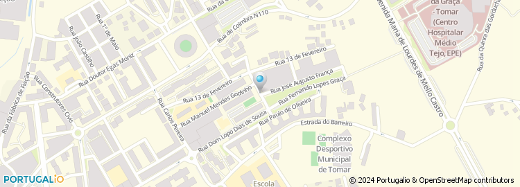 Mapa de Rua Dom Carlos Ximenes Belo