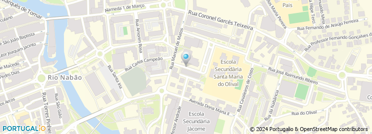Mapa de Rua Dom Gualdim Pais