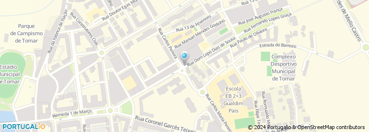Mapa de Rua Dom Lopo Dias de Sousa