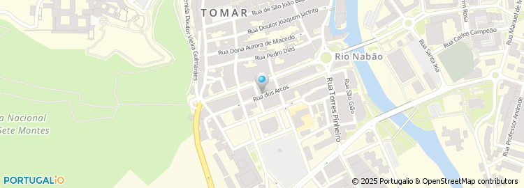Mapa de Rua dos Arcos
