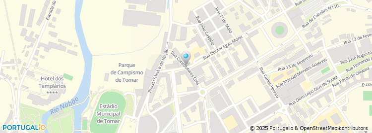 Mapa de Rua dos Construtores Civis