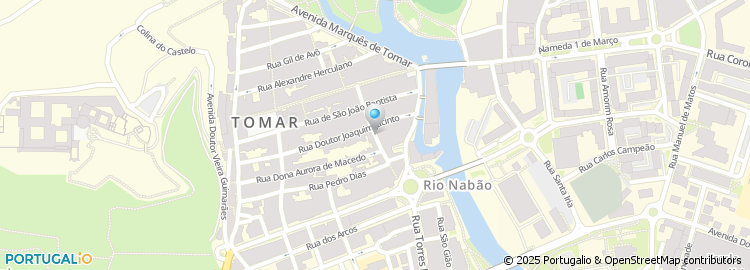 Mapa de Rua dos Moinhos