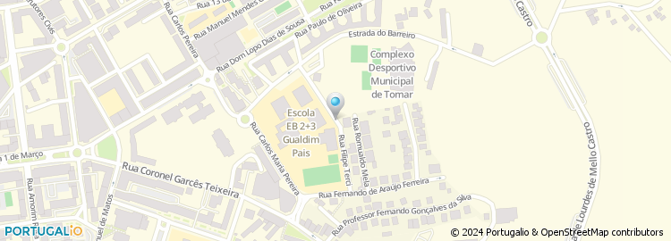 Mapa de Rua Filipe Terci
