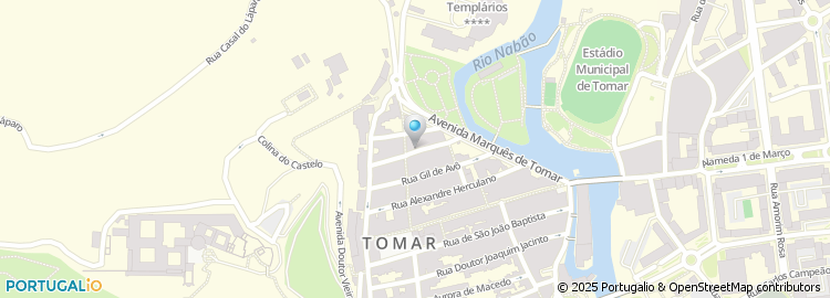 Mapa de Rua Sacadura Cabral