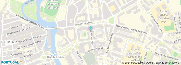 Mapa de Rua Amorim Rosa