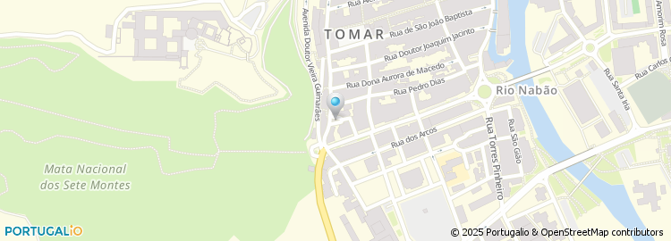 Mapa de Travessa do Quental