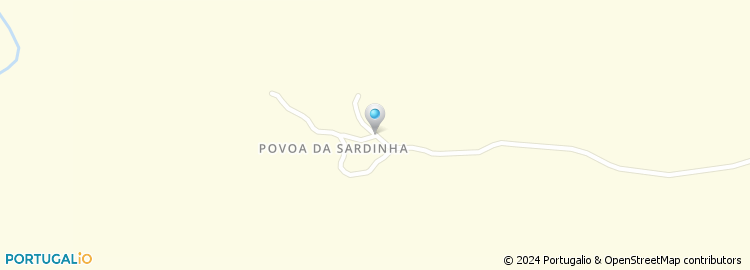 Mapa de Póvoa de Sardinha