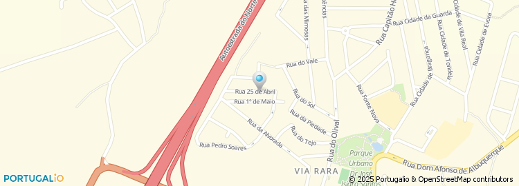 Mapa de Topo da Tabela, SA