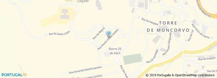 Mapa de Rua Afonso Emílio Praça