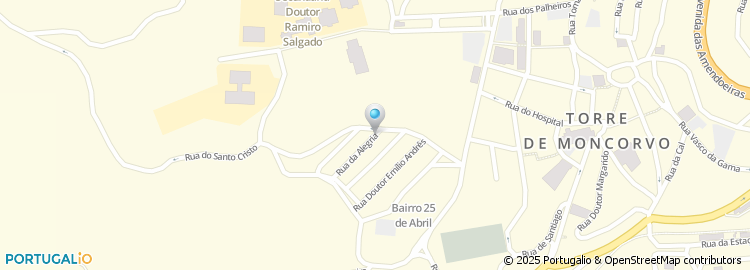 Mapa de Rua da Alegria