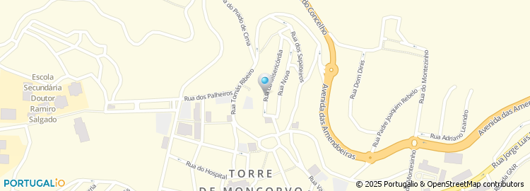 Mapa de Rua da Boavista