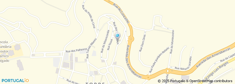 Mapa de Rua dos Sapateiros