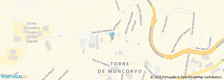 Mapa de Rua Tomás Ribeiro