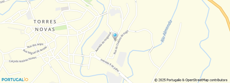 Mapa de Avenida dos Bombeiros Voluntários