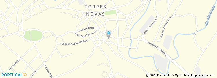 Mapa de Rua António Prestes