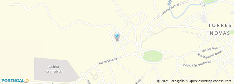 Mapa de Rua António Xavier de Arez e Vasconcelos