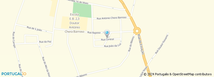 Mapa de Rua Central